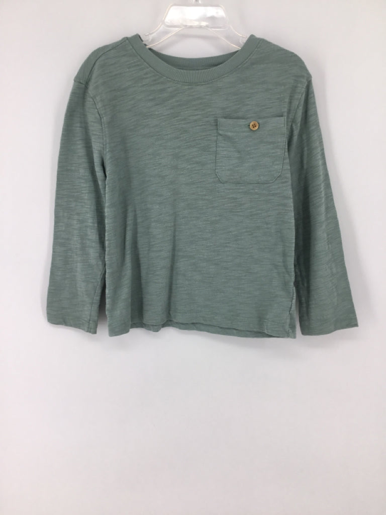 Old Navy Child Size 4 Green Solid T-shirt - boys