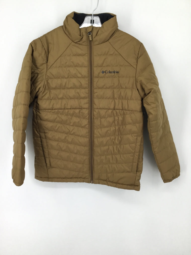 Columbia Child Size 10 Tan Solid Outerwear - boys