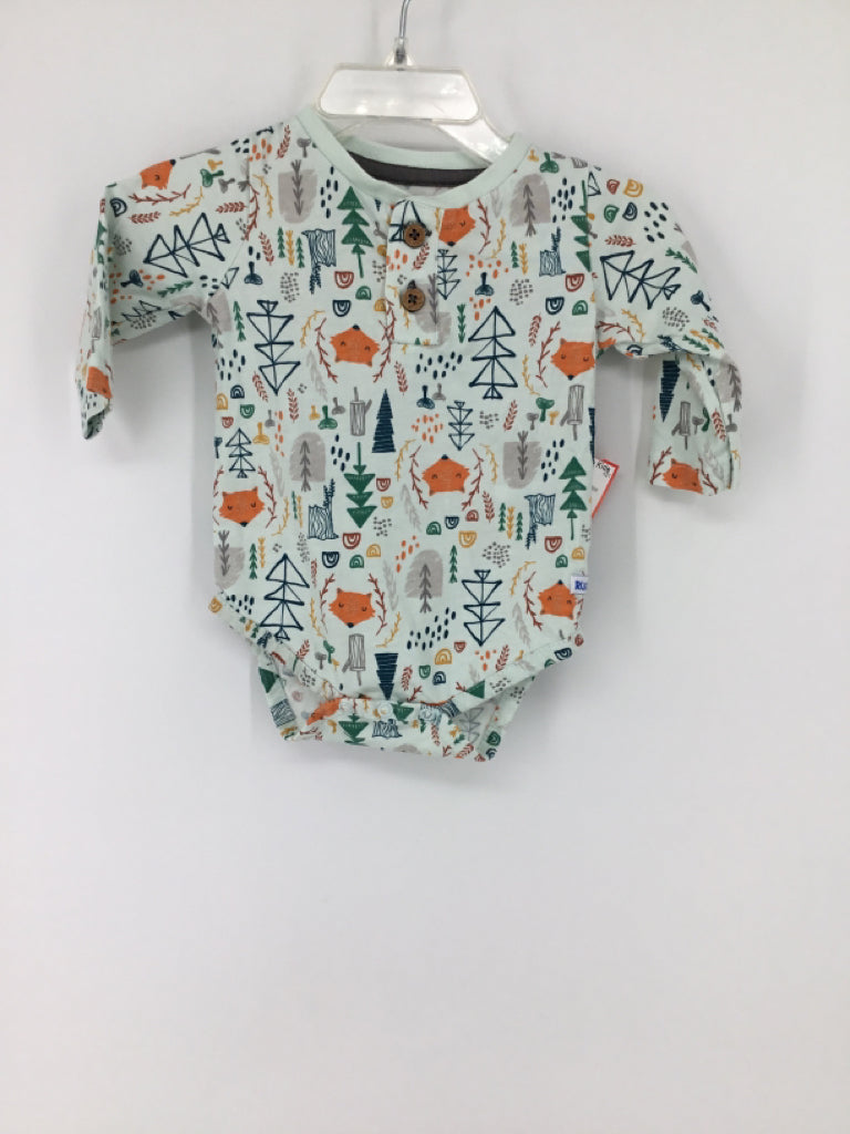 Rugged Butts Child Size 3-6 Months Multi-Color Onesie