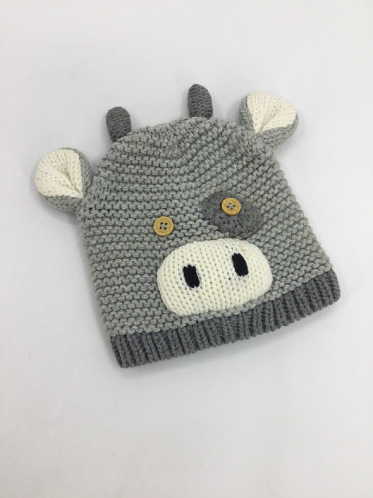 Baby Gap Child Size 3-6 Months Gray Solid Hats - boys