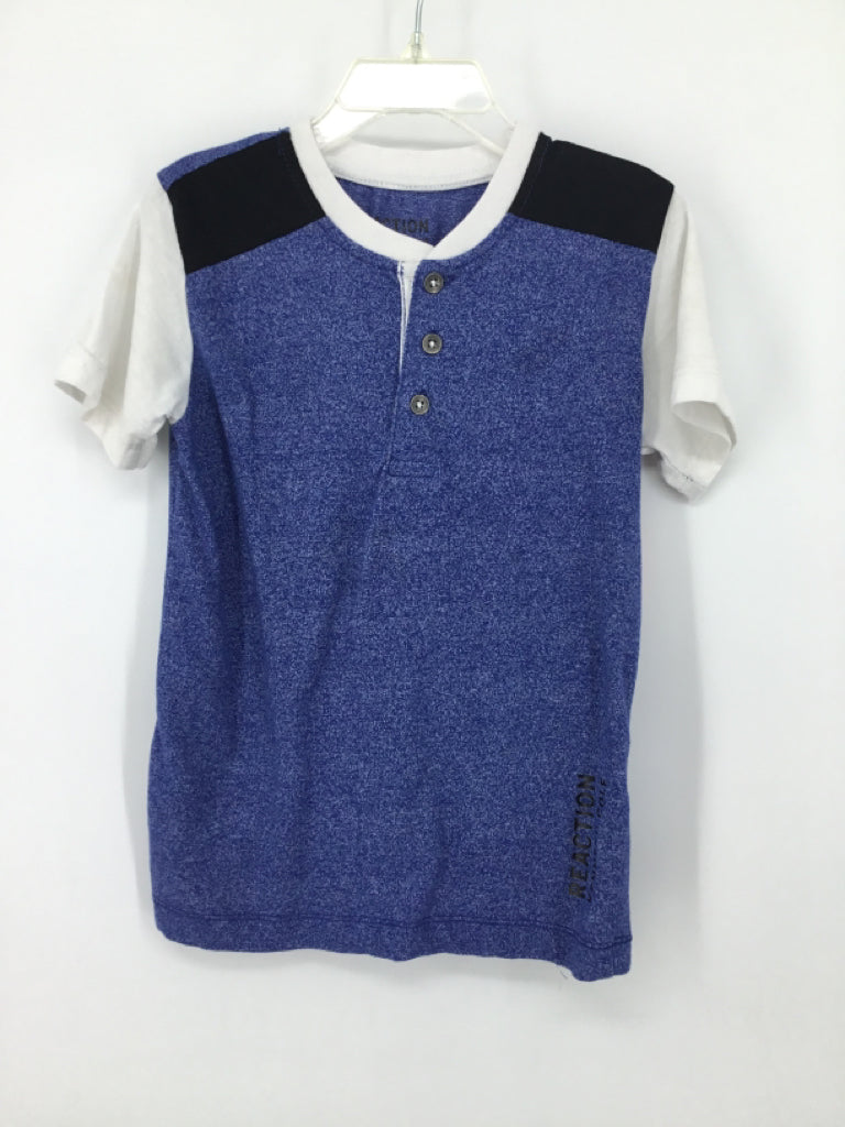 Kenneth Cole Child Size 6 Blue Marbled T-shirt - boys