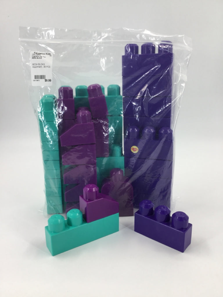 MEGA BLOKS Assortment - 45 PCS