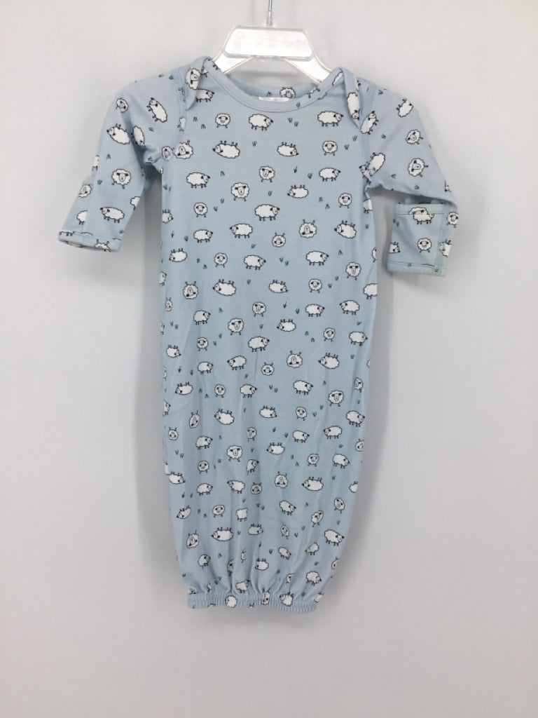 Hanna Andersson Child Size 0-3 Months Blue Sleepers