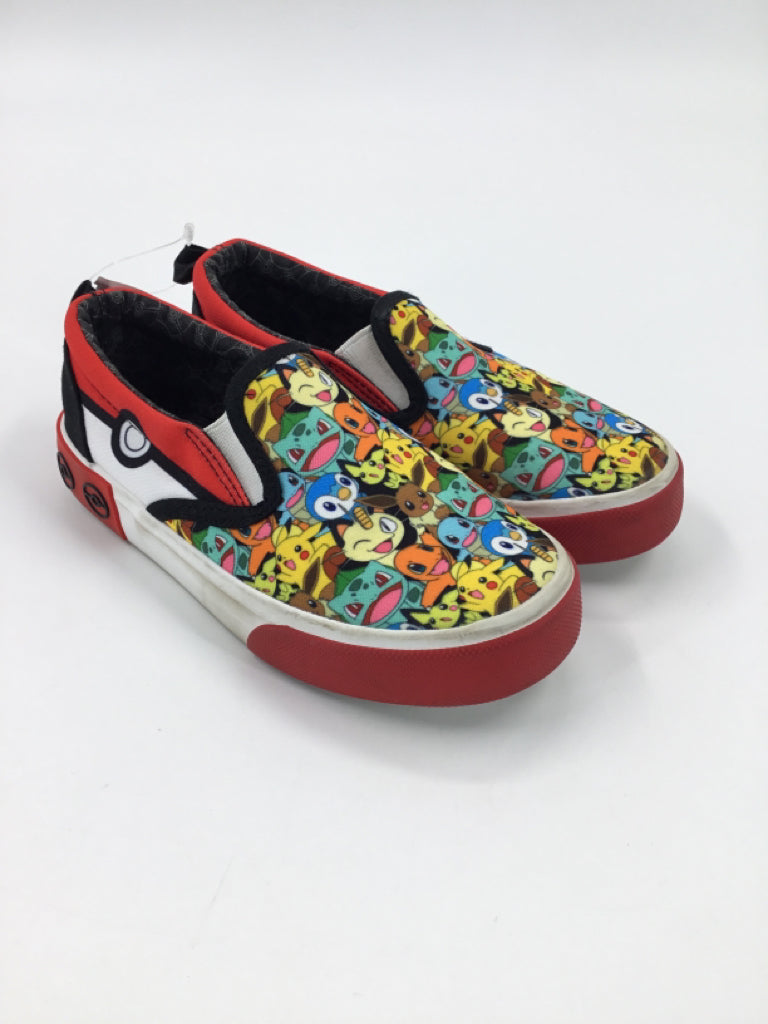 Pokemon Child Size 13 Multi-Color Sneakers