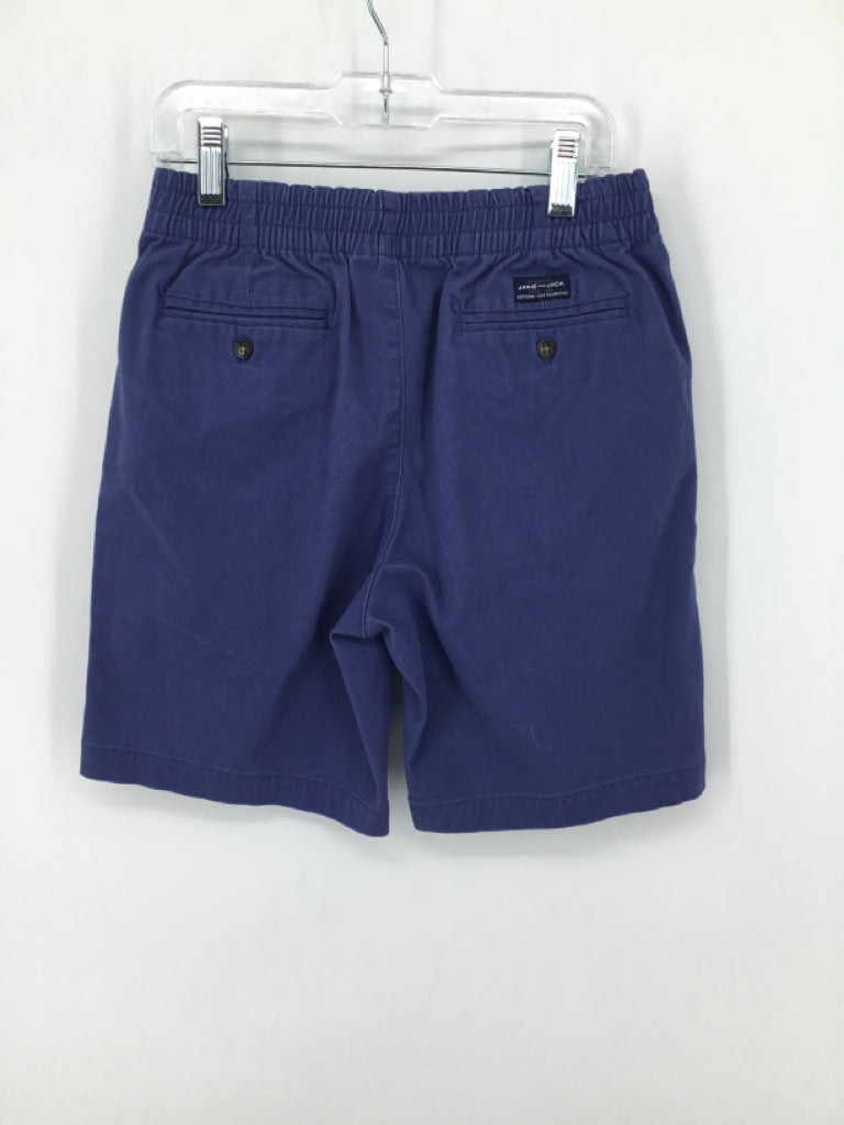 Janie and Jack Child Size 10 Blue Solid Shorts - boys