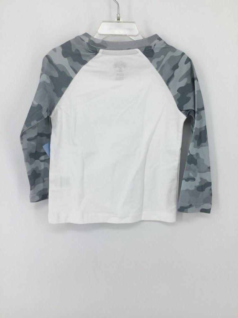 Bass Pro Shops Child Size 2 Gray Camoflage T-shirt - boys