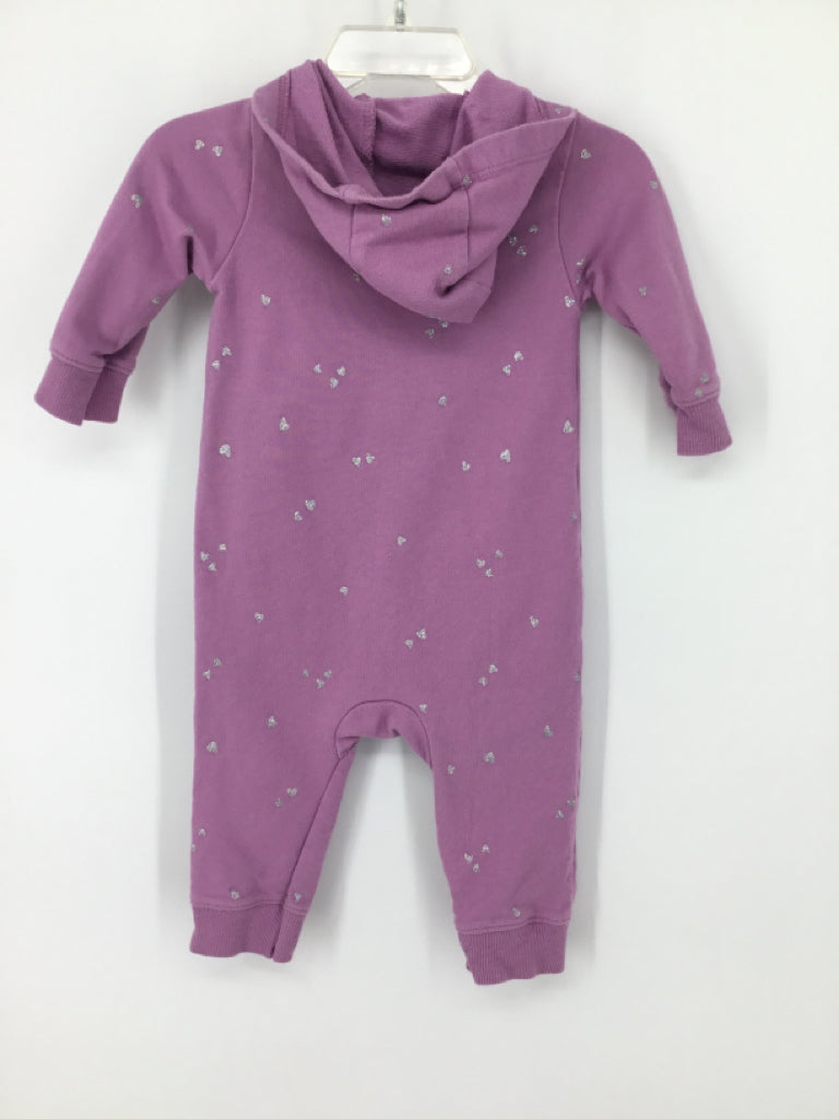 Carter's Child Size 6 Months Purple Outfit - girls
