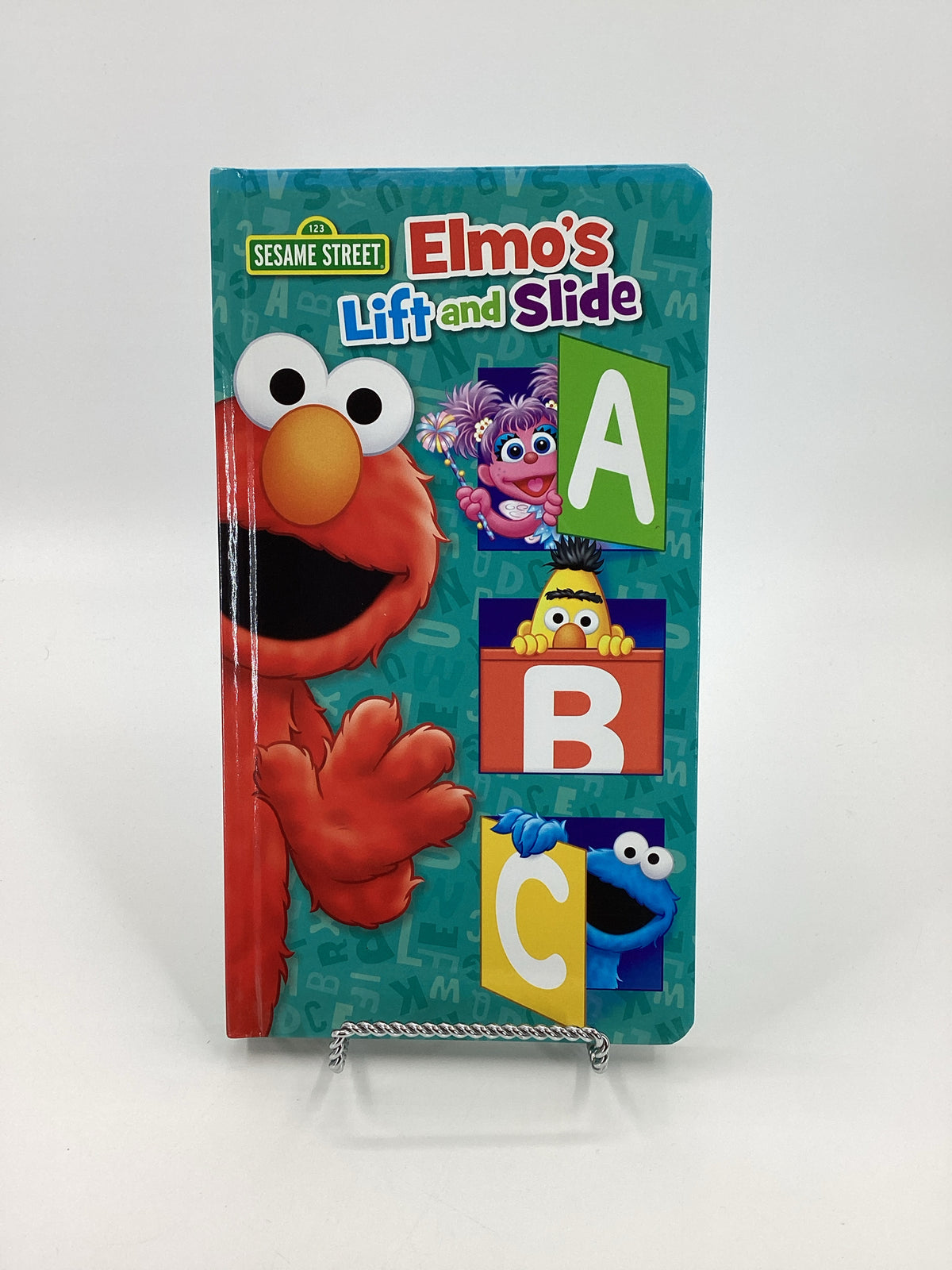 Seseame Street Elmo's Lift and Slide A-B-C Board Book