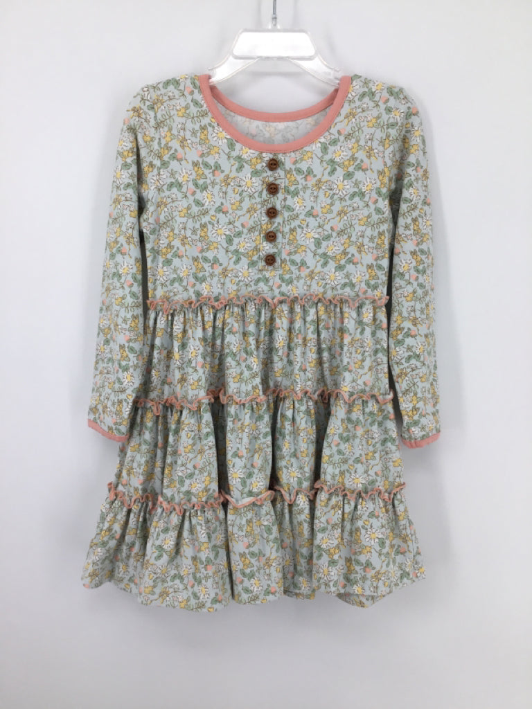 Serendipity by Shrimp and Grits Child Size 4 Blue Dress - girls
