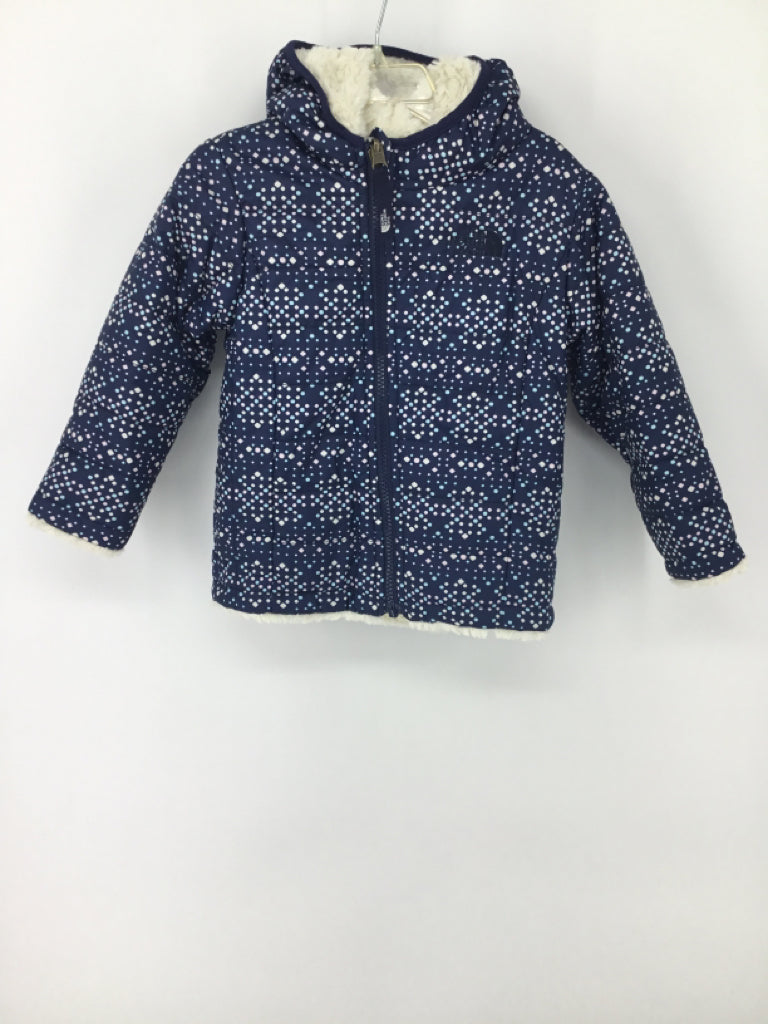The North Face Child Size 18-24 Months Blue Outerwear - girls