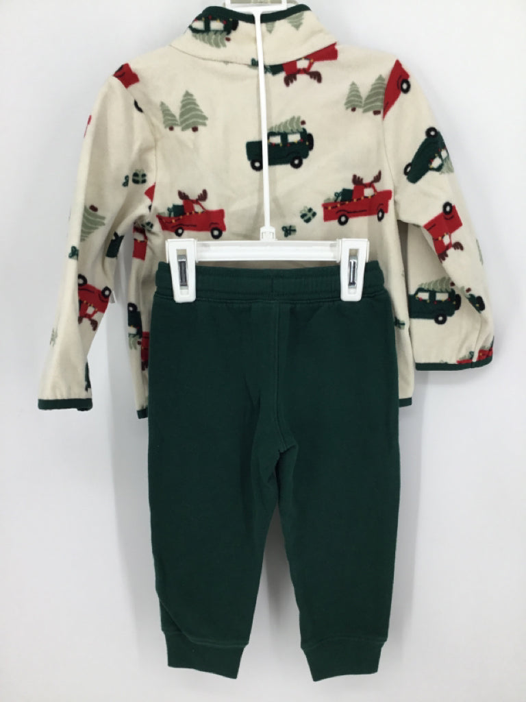 Child of Mine Child Size 2 Green Christmas Outfit