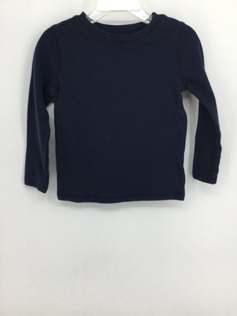 Old Navy Child Size 2 Navy Solid Shirt - boys