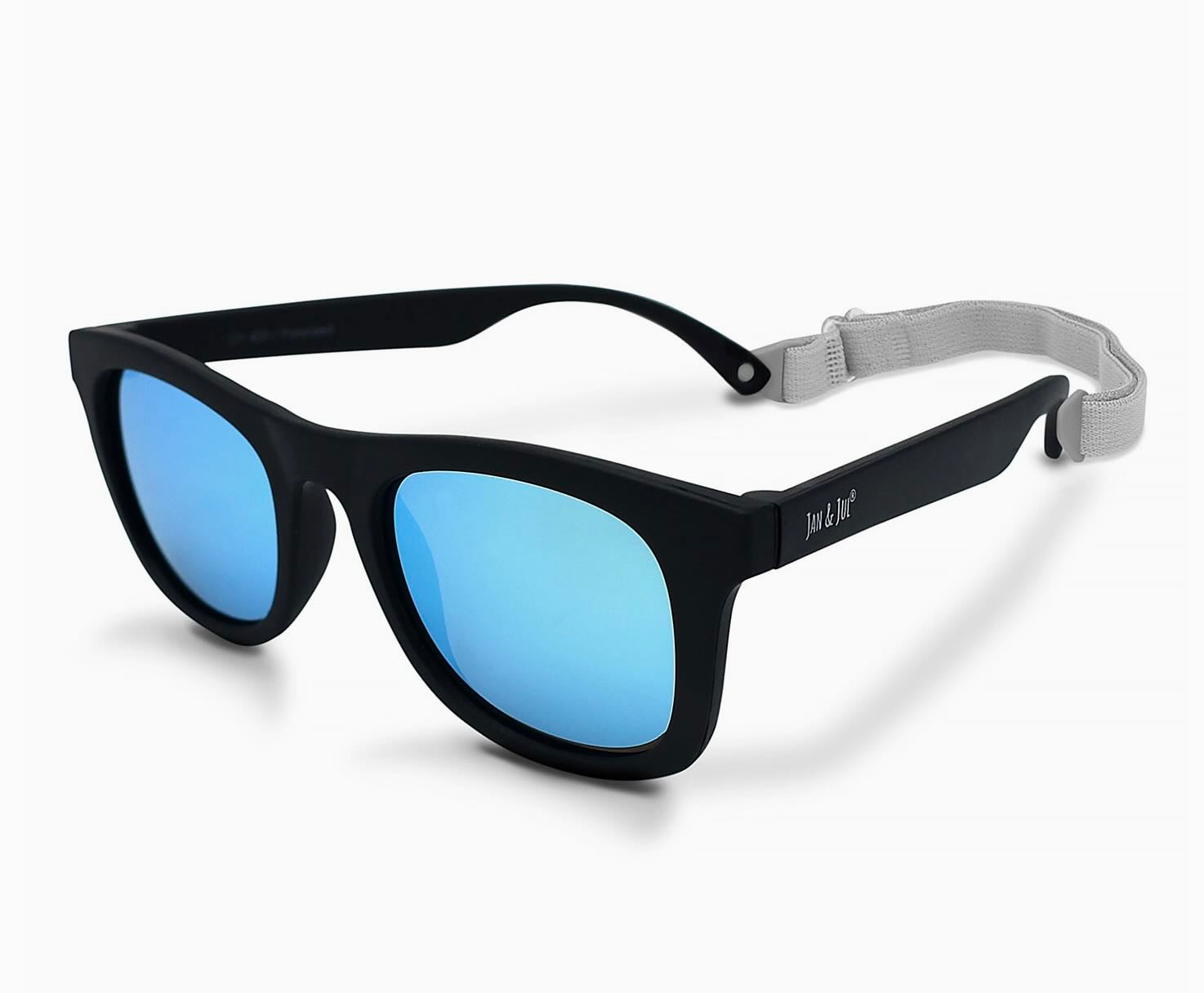 Jan & Jul Urban Xplorer Sunglasses Child Size M (2y-6y) Black Aurora