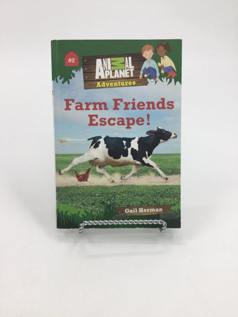Farm Friends Escape! Paperback Book