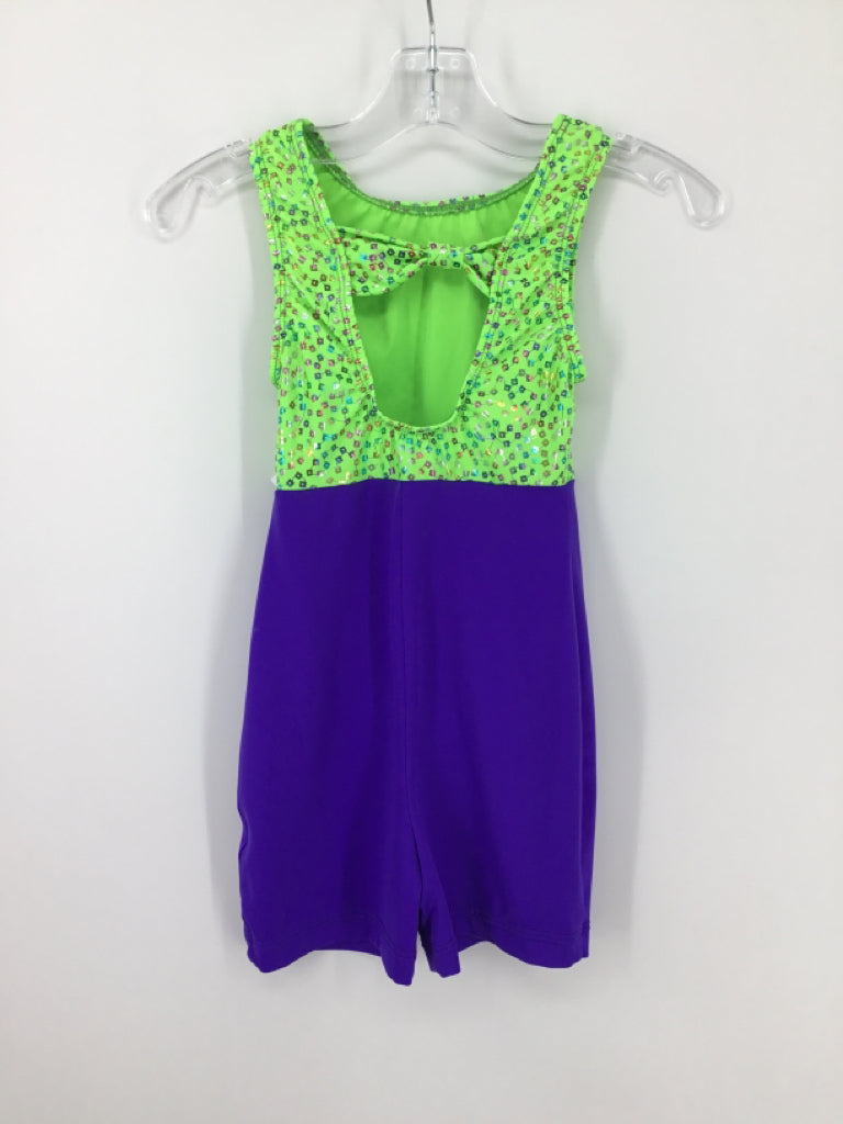 GK Child Size 8 Green Dance - girls