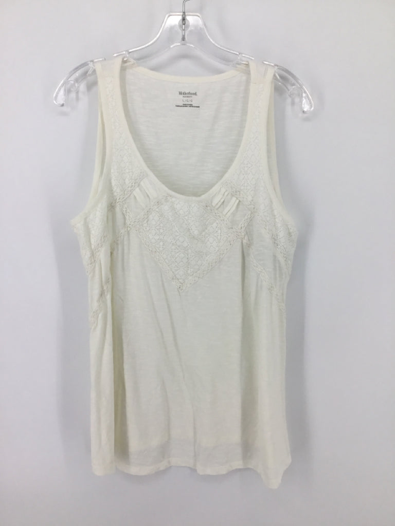 Motherhood Maternity Size L Cotton Blend Top