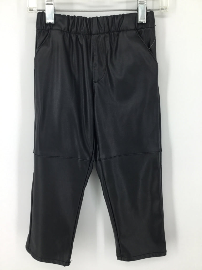 H & M Child Size 3 Black Solid Pants - boys