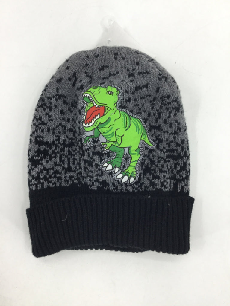 brandless Child Size 2 Black Dinosaur Hats - boys