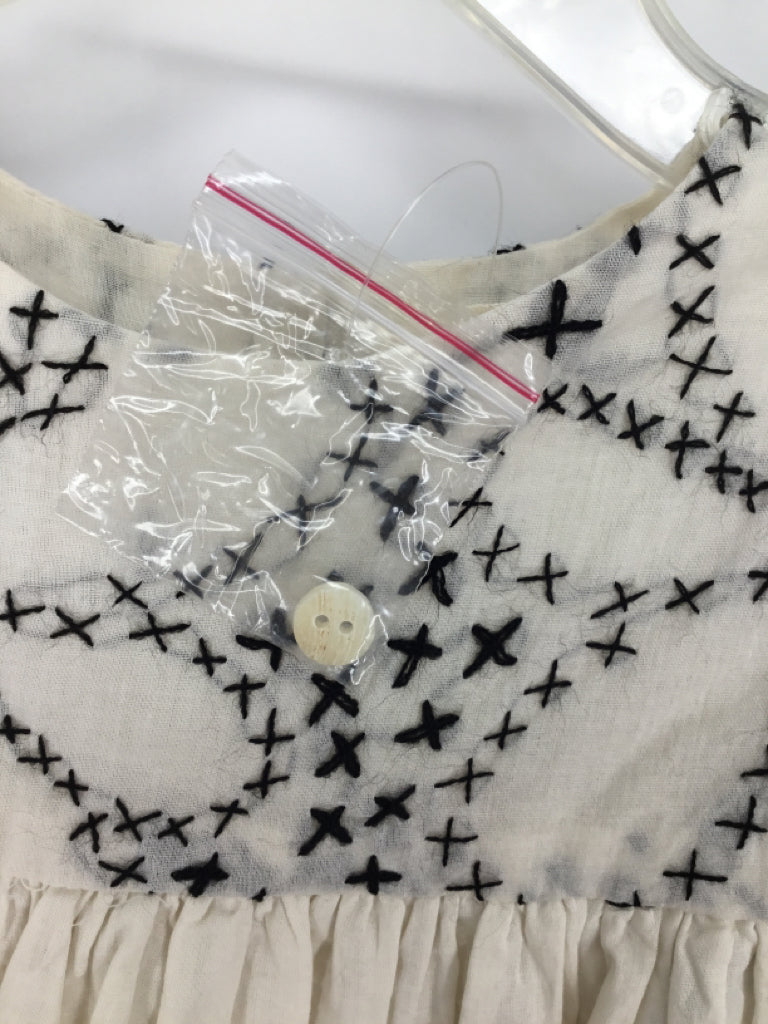 Lemon + Lucy Child Size 2 Cream Shirt - girls