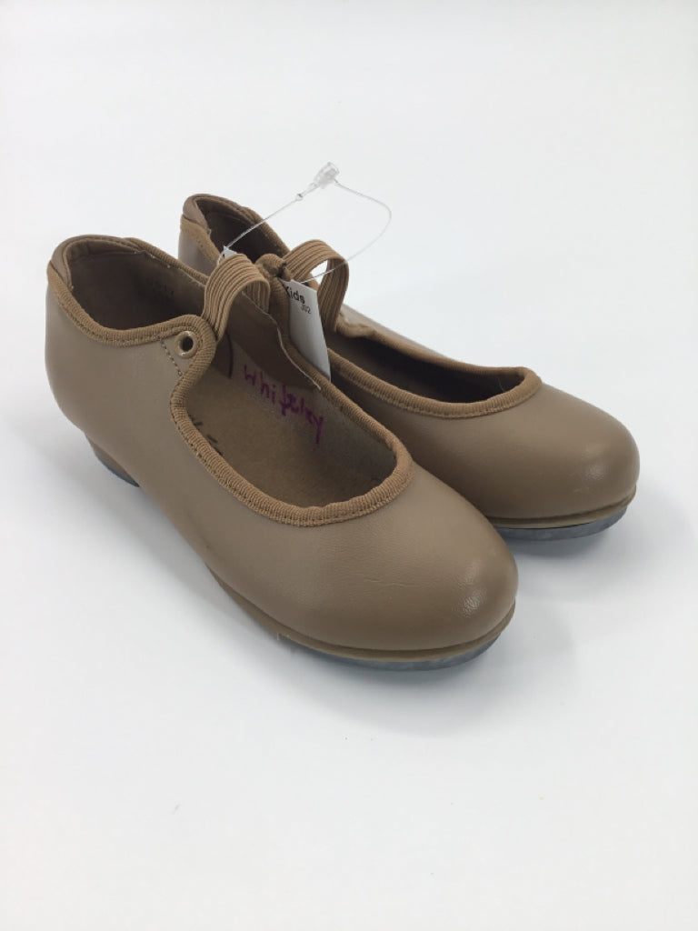 Danshuz Child Size 10 Tan Sport/Dance Shoes