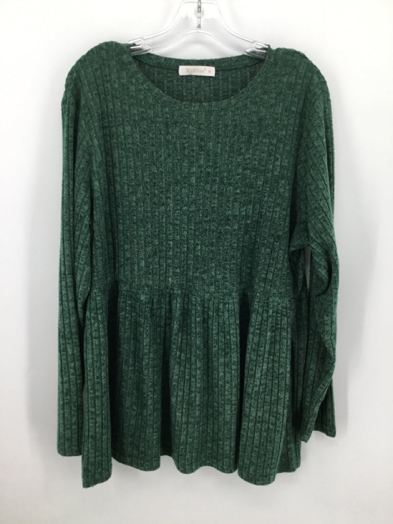 WellSize Size XL Poly Blend Top