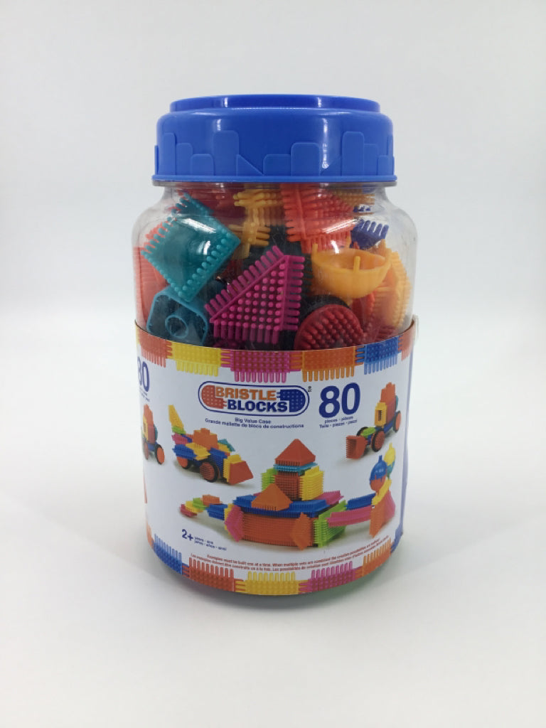 Bristle Blocks Set of 80 pcs