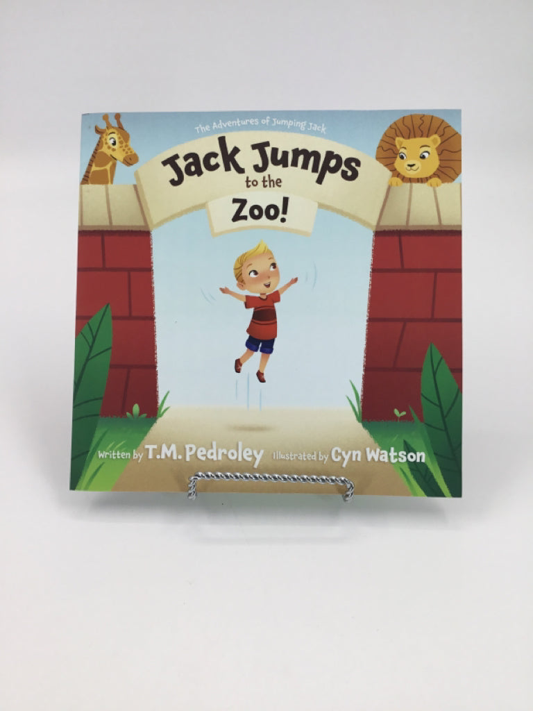 Jack Jumps to the Zoo  Paperback Book