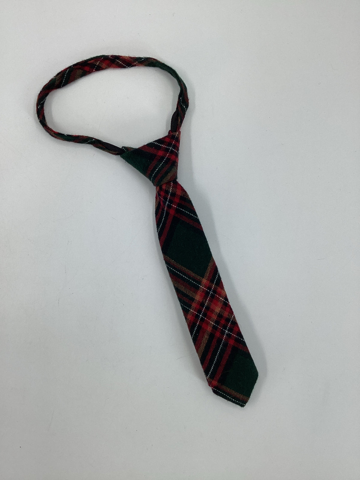 Ivy City Child Size Toddler Green Plaid Tie
