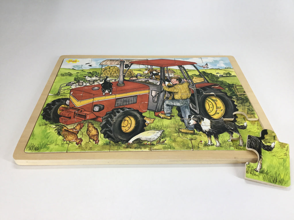 Big Jigs Wooden Farm Puzzle