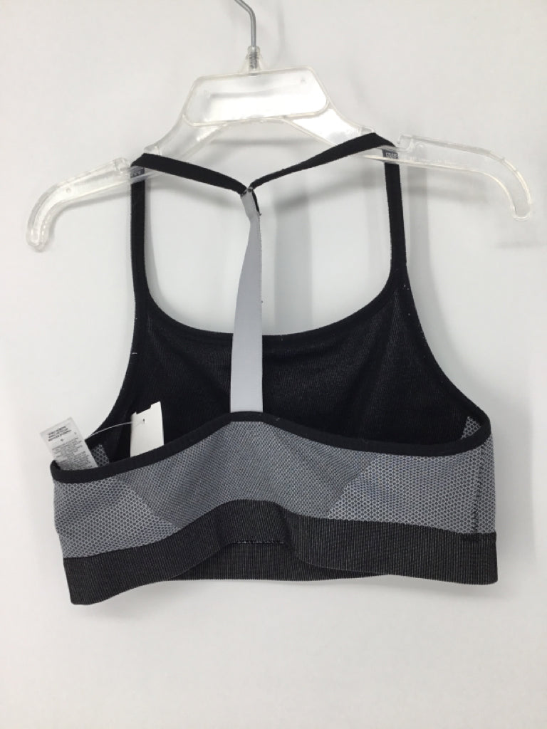 Nike Child Size 14 Black Sports Bra - girls