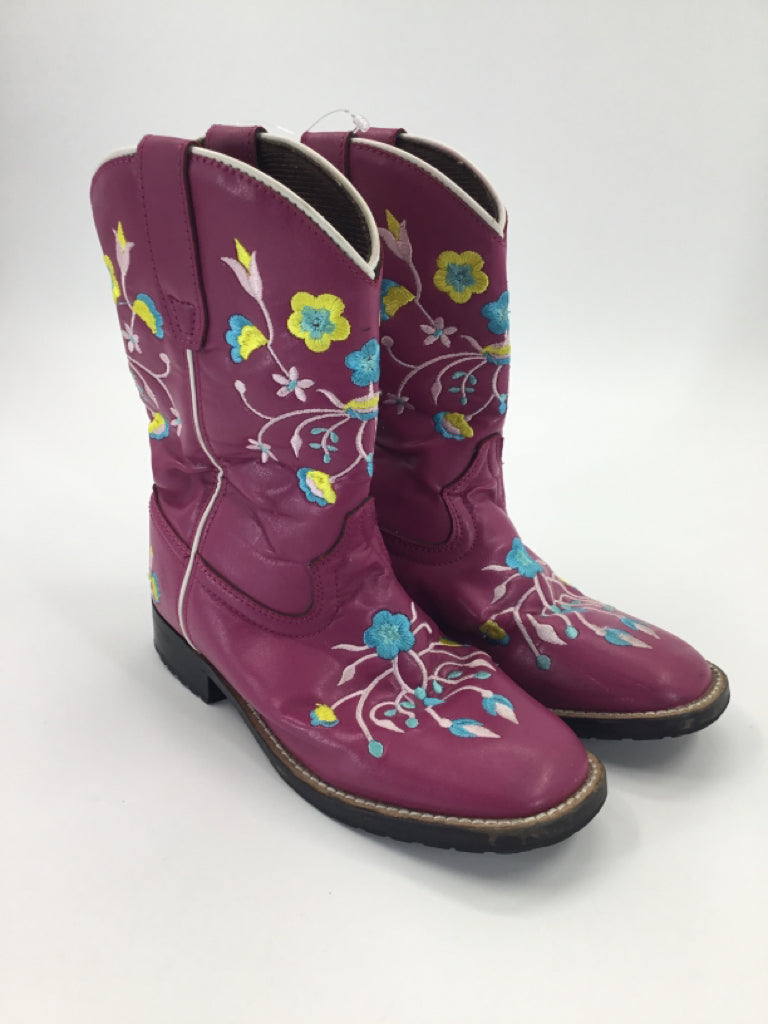 Tuff Riders Child Size 2 Youth Pink Boots