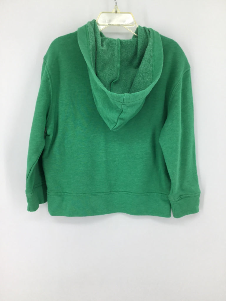 Old Navy Child Size 5 Green Solid Sweatshirt - boys