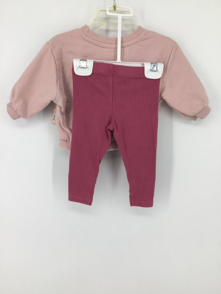 Cat & Jack Child Size 6-9 Months Pink Outfit - girls