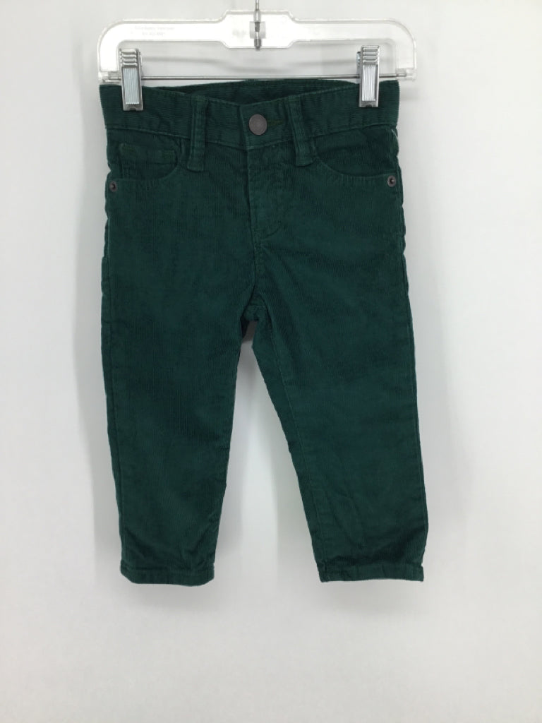 Gap Denim Child Size 18-24 Months Green Solid Pants - boys