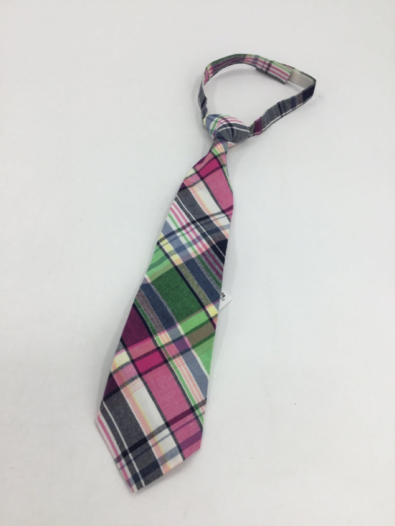 Gymboree Child Size 2 Multi-Color Plaid Tie