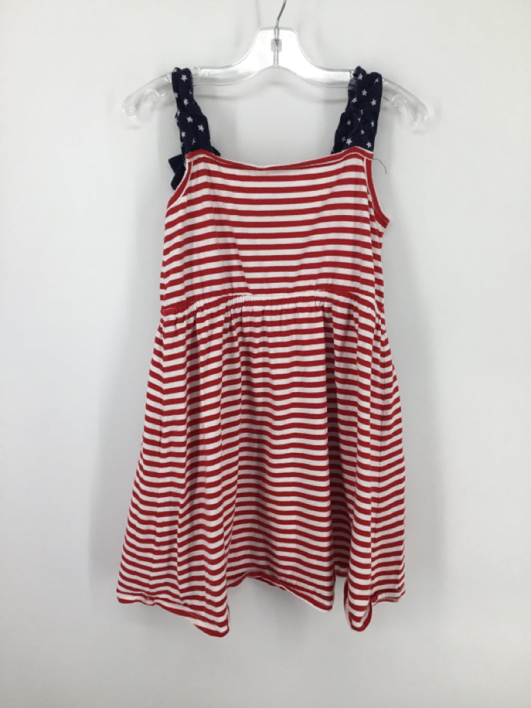 Gymboree Child Size 10 Red Stars & Stripes Dress