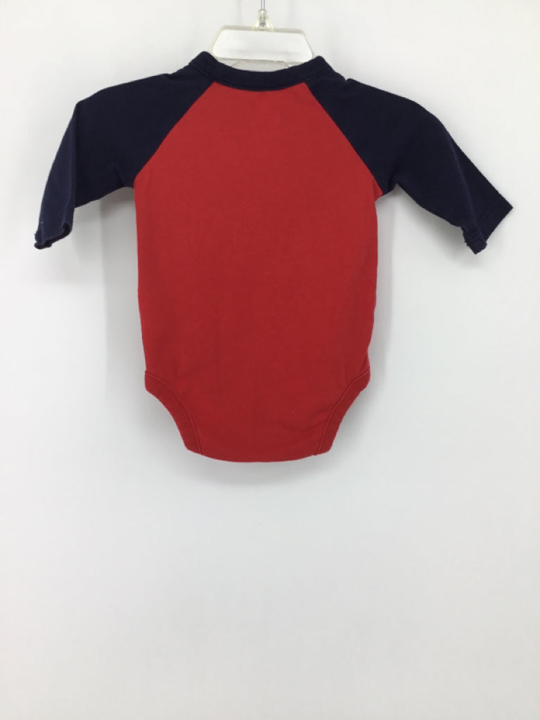 Baby Gap Child Size 0-3 Months Red Onesie
