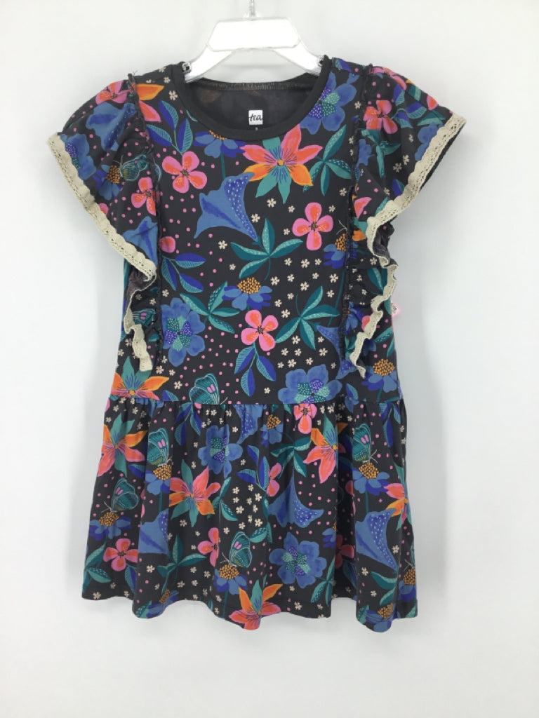 Tea Child Size 5 Gray Dress - girls
