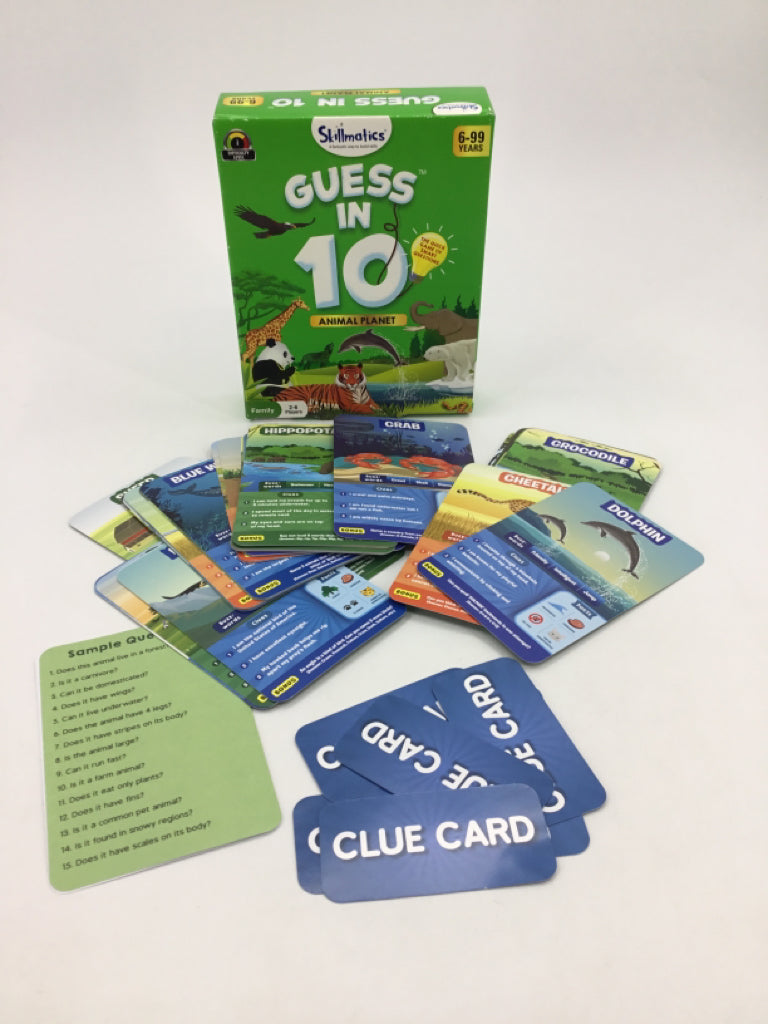 Skillmatics Guess In 10 Animal Planet Game