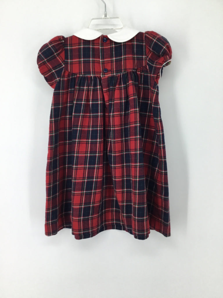 Sophie & Lucas Child Size 2 Blue Christmas Dress