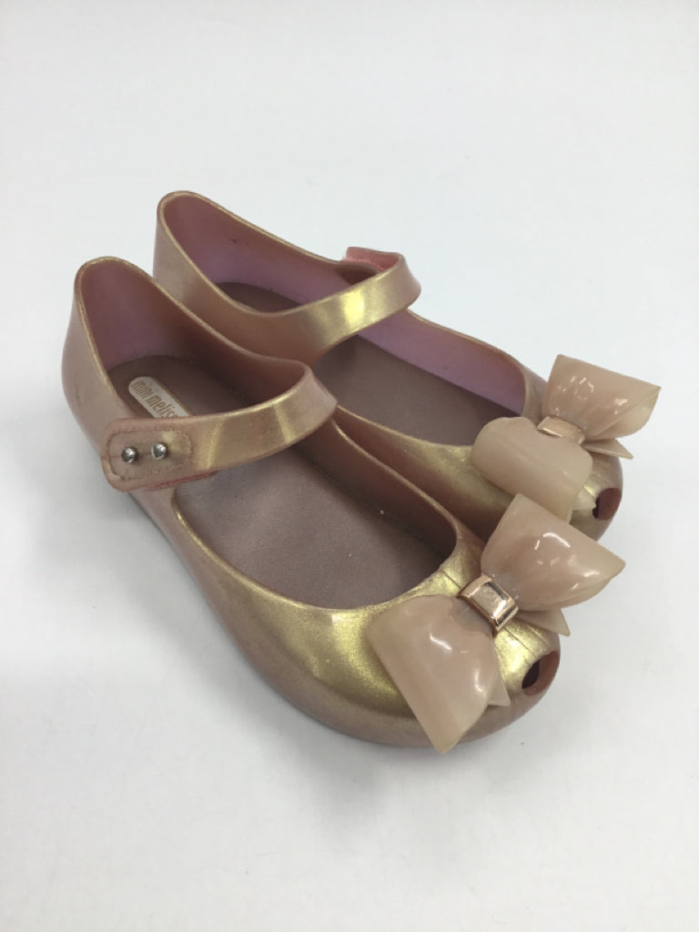 Mini Melissa Child Size 11 Pink Dress Shoes