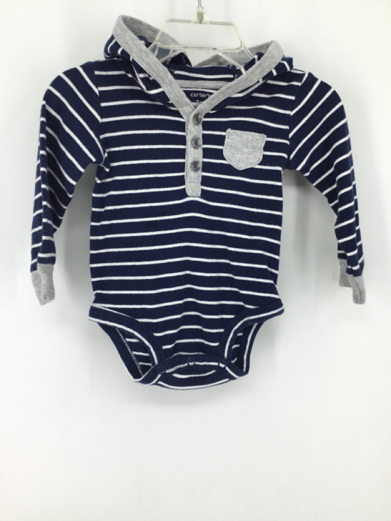 Carter's Child Size 3 Months Navy Onesie
