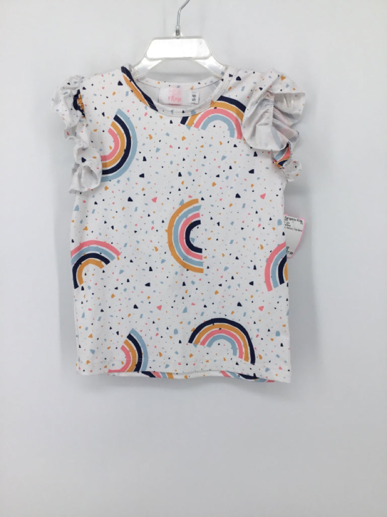 Mila & Rose Child Size 5 White Shirt - girls