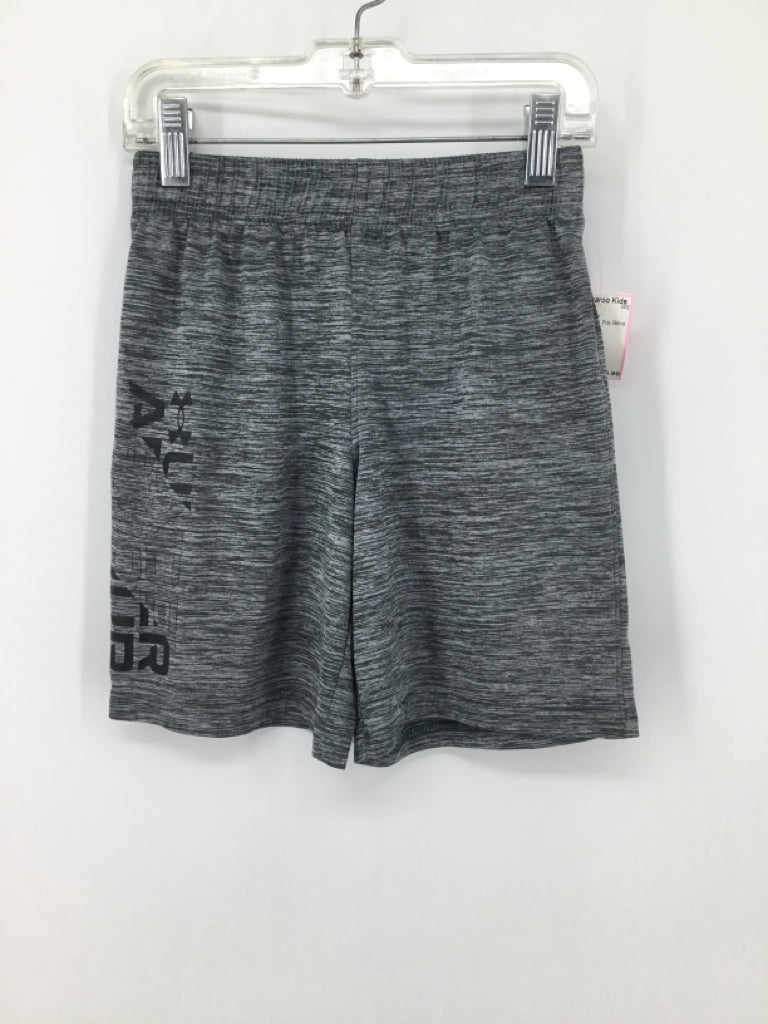 Under Armour Child Size 7 Gray Marbled Shorts - boys
