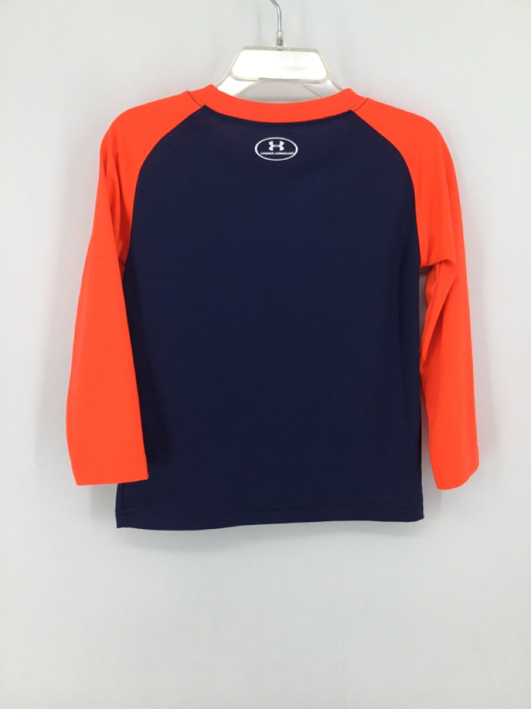 Under Armour Child Size 24 Months Navy screen printed T-shirt - boys