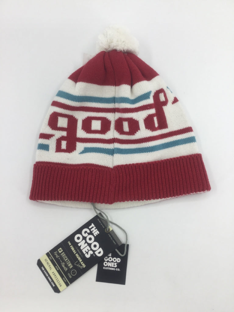 The Good Ones Child Size One Size Red Print Hats - boys