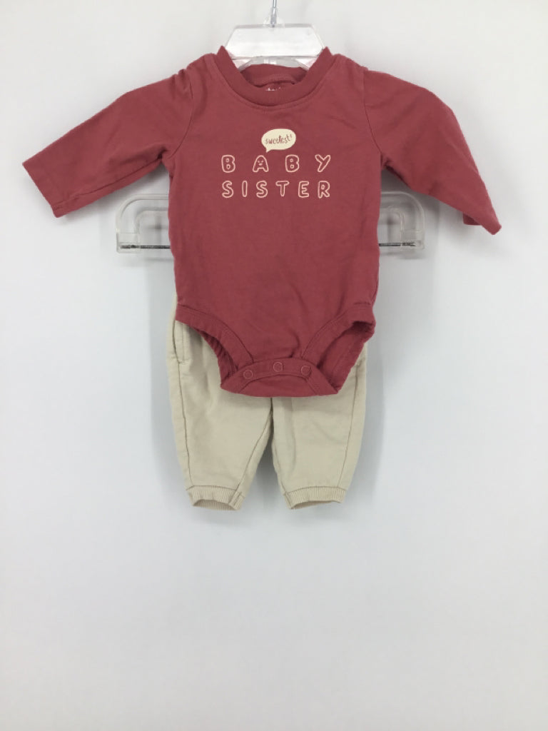 Carter's Child Size Newborn Pink Outfit - girls