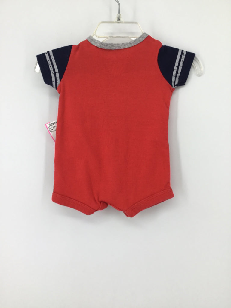Carter's Child Size Newborn Red Solid Outfit - boys