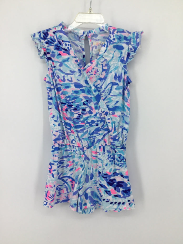 Lilly Pulitzer Child Size 4 Blue Outfit - girls