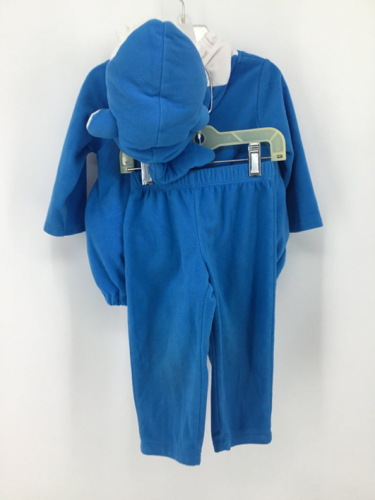 Carter's Child Size 18 Months Blue Baby Shark Halloween Costume